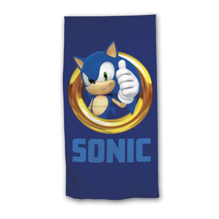 AyMax Πετσέτα Θαλάσσης SONIC - Beach Towel 100% Cotton - 70x140cm (AYM-009SNC-BT)