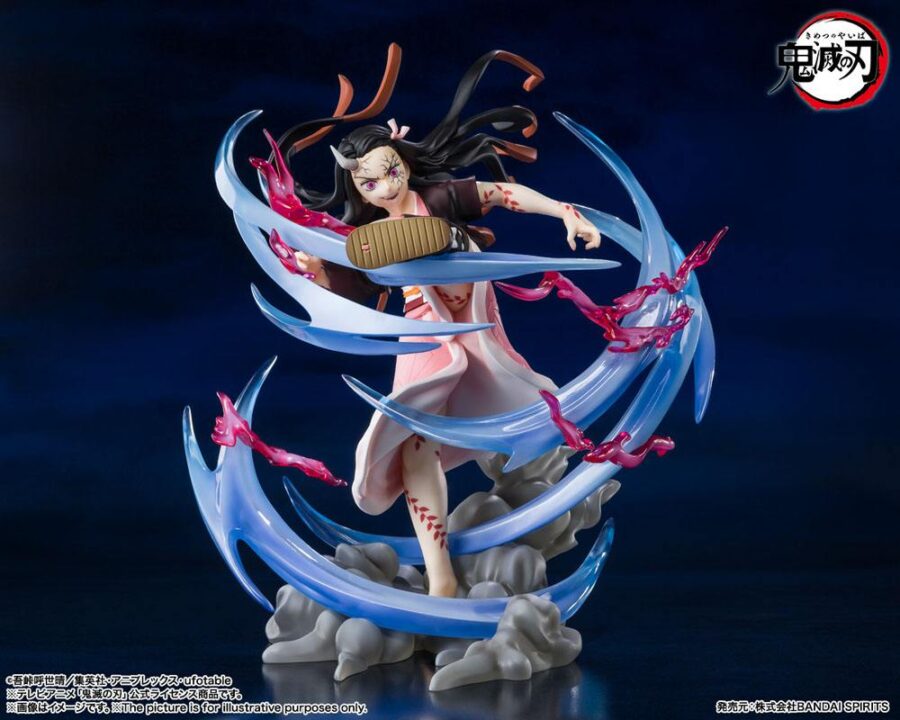 Bandai Tamashii Nations DEMON SLAYER Αγαλματίδιο - Nezuko Demon Form Adv. Vers. Statue FiguartsZERO 20cm (BTN63901-1)