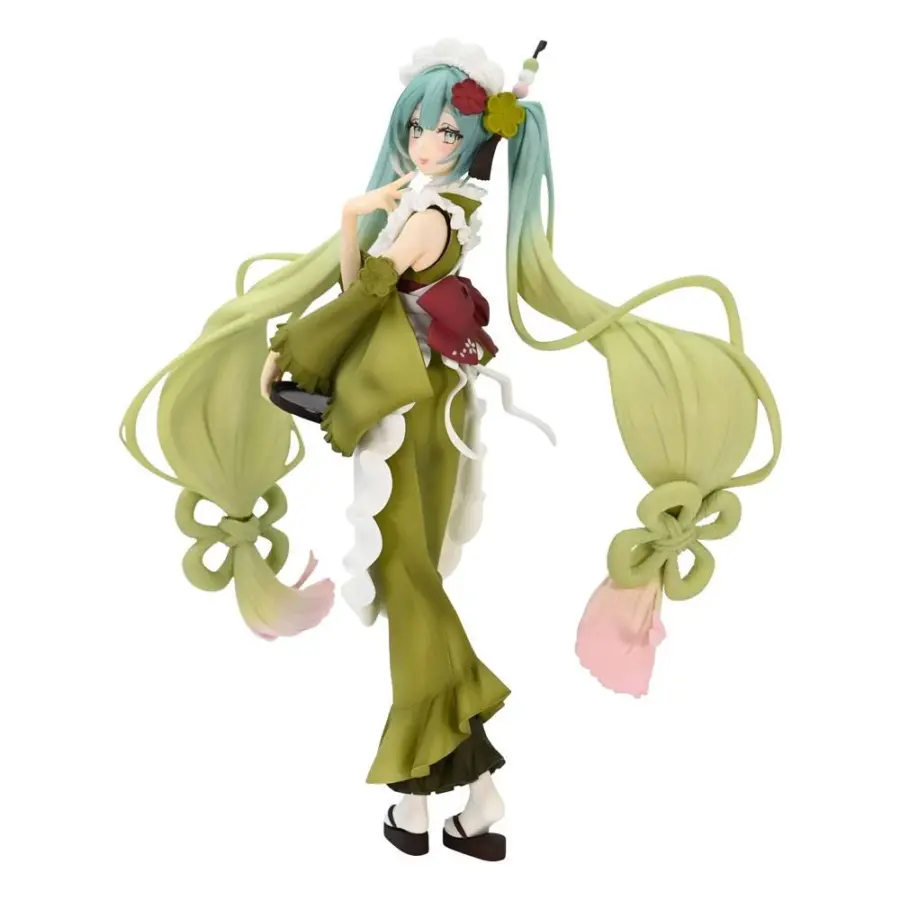 Furyu Φιγούρα HATSUNE MIKU - Matcha Green Tea Parfait Vers. - Statue 20cm (FRYU40290)