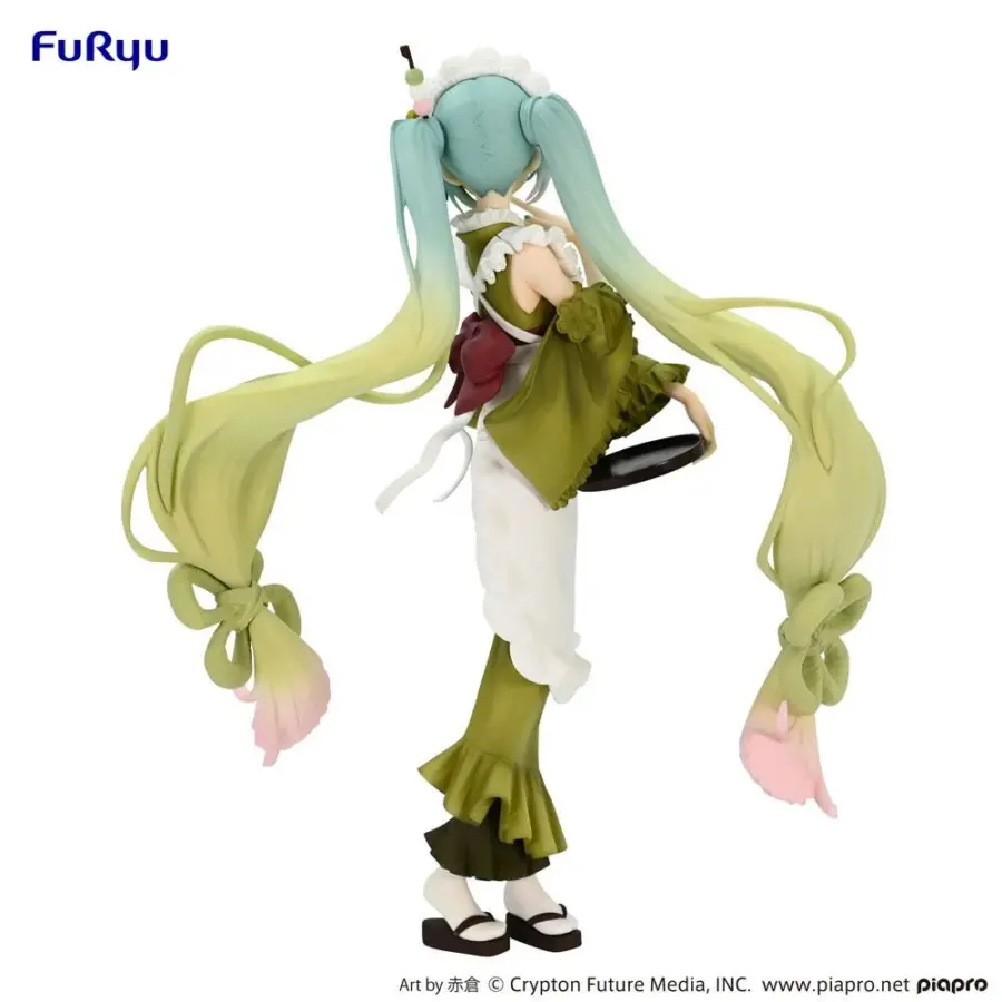 Furyu Φιγούρα HATSUNE MIKU - Matcha Green Tea Parfait Vers. - Statue 20cm (FRYU40290)