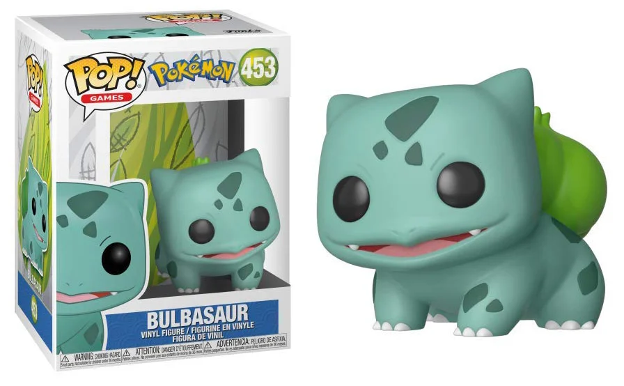 Funko Pop! Games: Pokemon - Bulbasaur #453 Figure