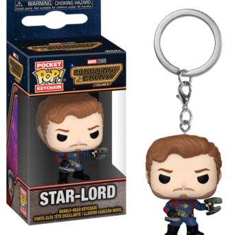 Funko Pocket Pop! Keychain Marvel: Guardians of the Galaxy - Star-Lord Figure