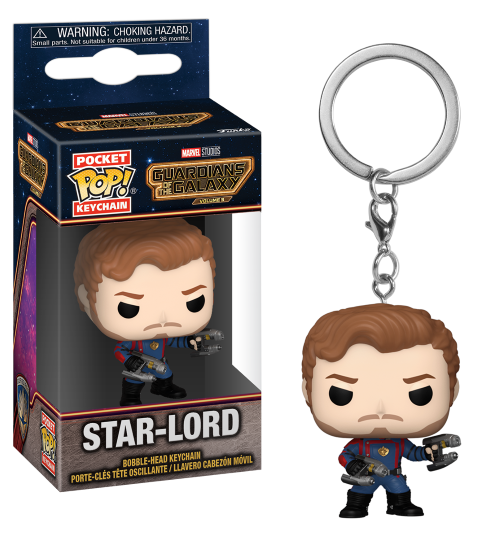 Funko Pocket Pop! Keychain Marvel: Guardians of the Galaxy - Star-Lord Figure