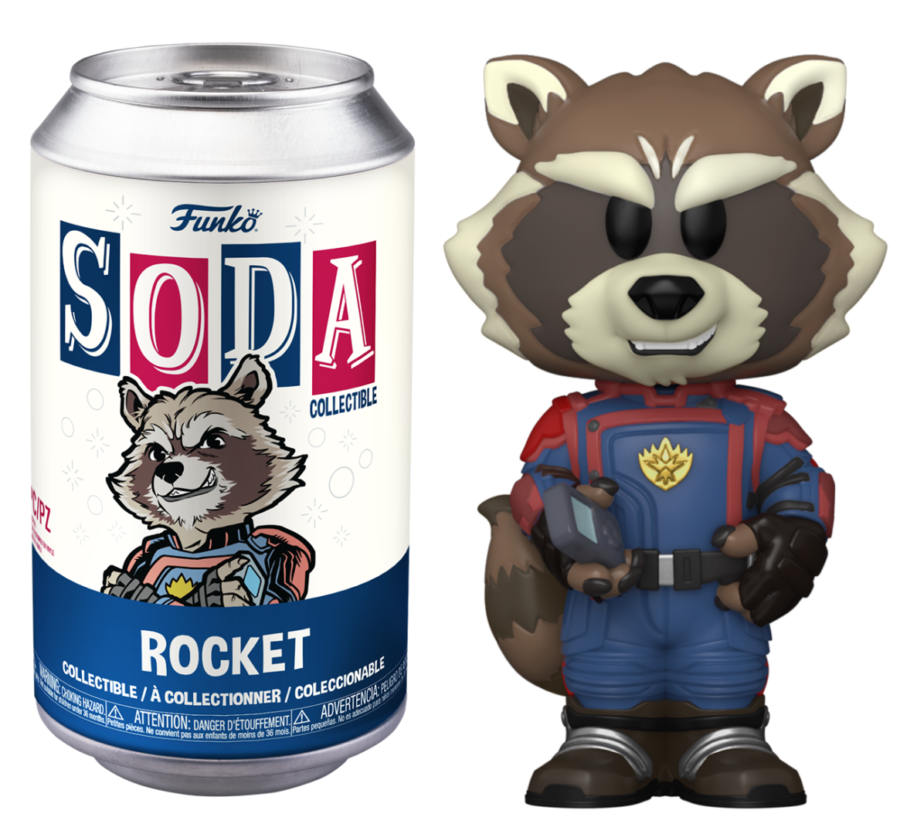Funko Vinyl Soda Guardians of the Galaxy 3 - Rocket Figure (FK68822)