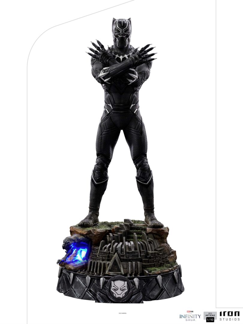 Iron Studios MARVEL Φιγούρα - Black Panther Deluxe Statuette 1/10 Art Scale 25.5cm (GAN-715920)