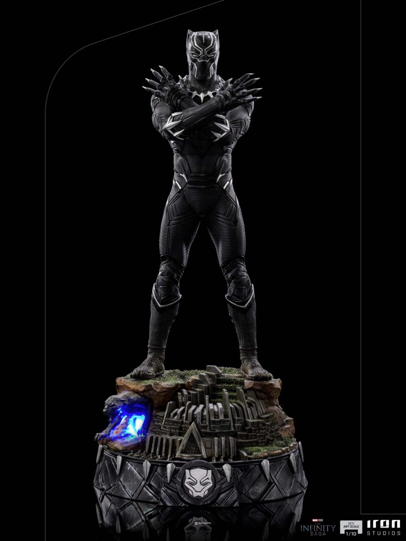 Iron Studios MARVEL Φιγούρα - Black Panther Deluxe Statuette 1/10 Art Scale 25.5cm (GAN-715920)