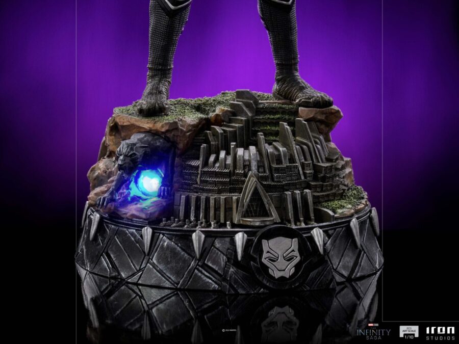 Iron Studios MARVEL Φιγούρα - Black Panther Deluxe Statuette 1/10 Art Scale 25.5cm (GAN-715920)