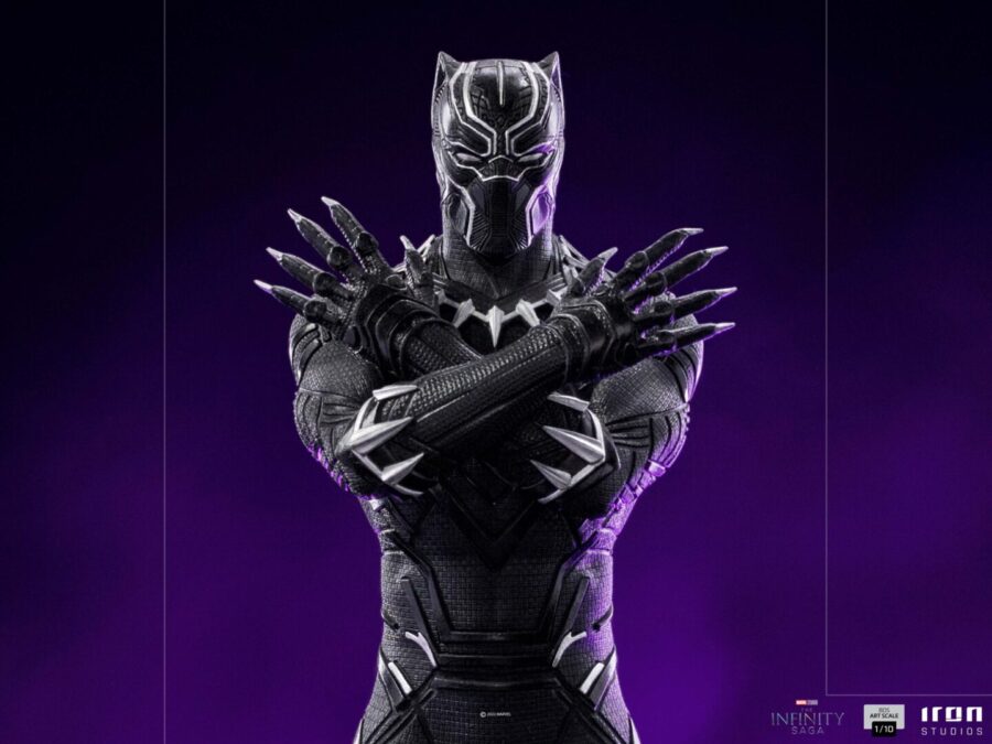 Iron Studios MARVEL Φιγούρα - Black Panther Deluxe Statuette 1/10 Art Scale 25.5cm (GAN-715920)