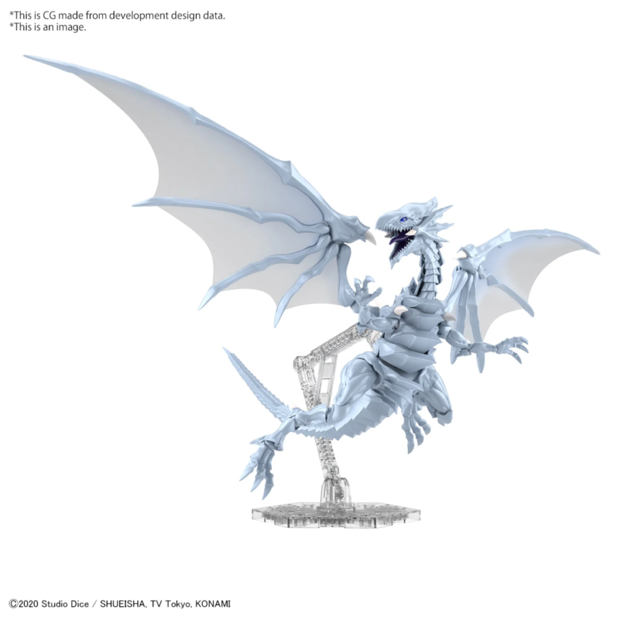 Bandai YU-GI-OH - Figure-Rise Standard Amp. Blue-Eyes White Dragon Model Kit (BANS65022)