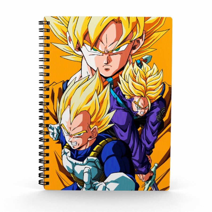 SD Toys Τετράδιο DRAGON BALL Z - Saiyans - 3D Effect Notebook "15x21x2cm" (SDTDRB25320)