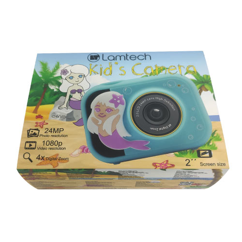 Lamtech Kid Camera With Silicon Case Mermaid Milly (LAM111986)