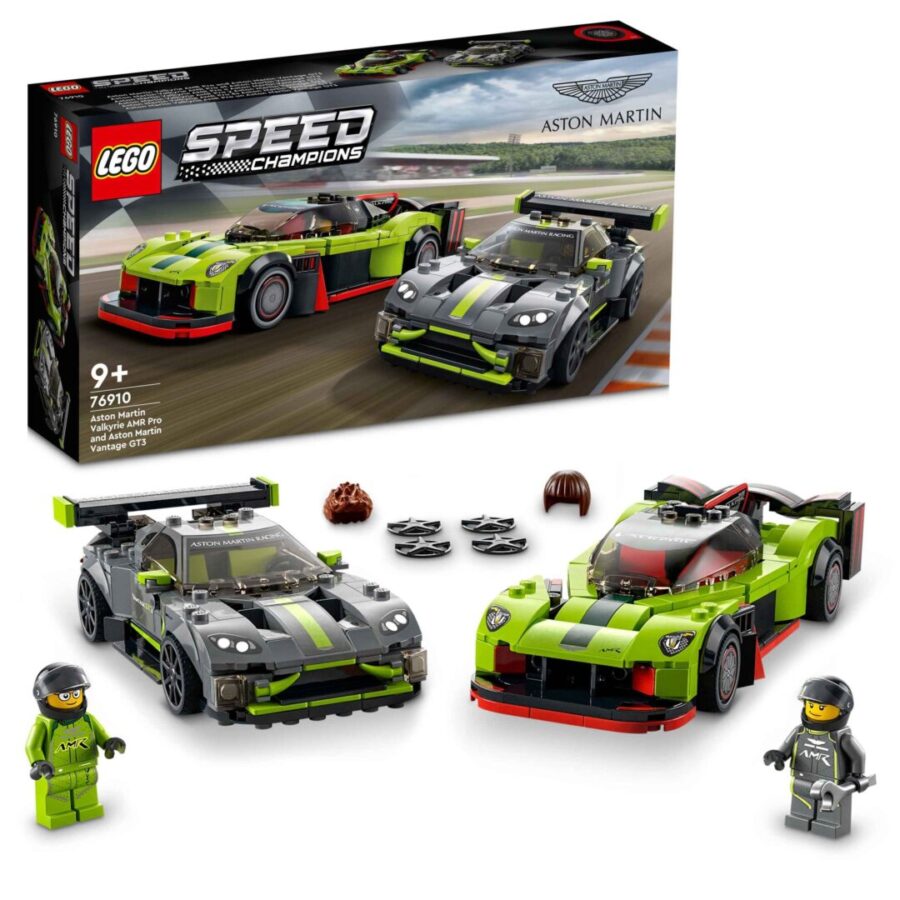 LEGO Speed Champions: Aston Martin Valkyrie AMR Pro και Aston Martin Vantage GT3 (76910)