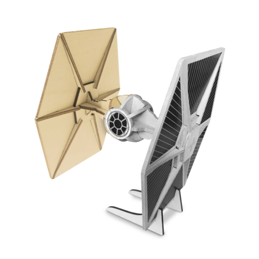 Wood WorX Star Wars Tie Fighter Φιγούρα Μοντελισμου Διαστημόπλοιο 32 Κομματιών (177678)