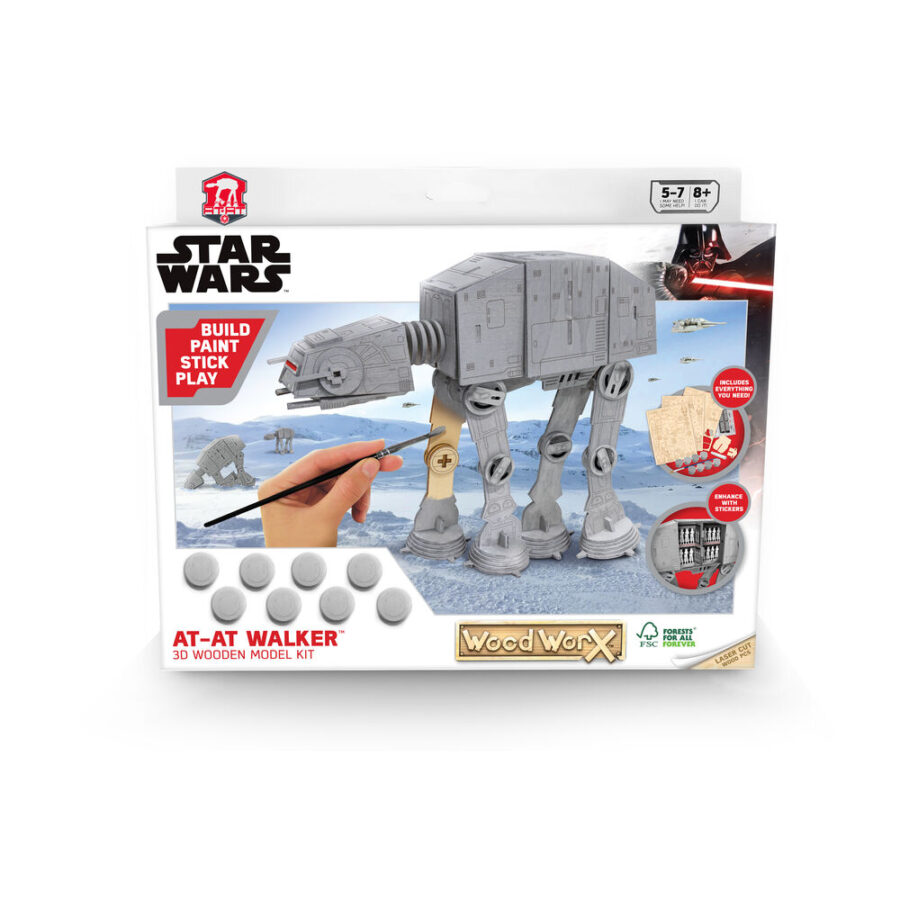 Wood WorX Star Wars AT-AT Walker - Φιγούρα Μοντελισμου (177722)