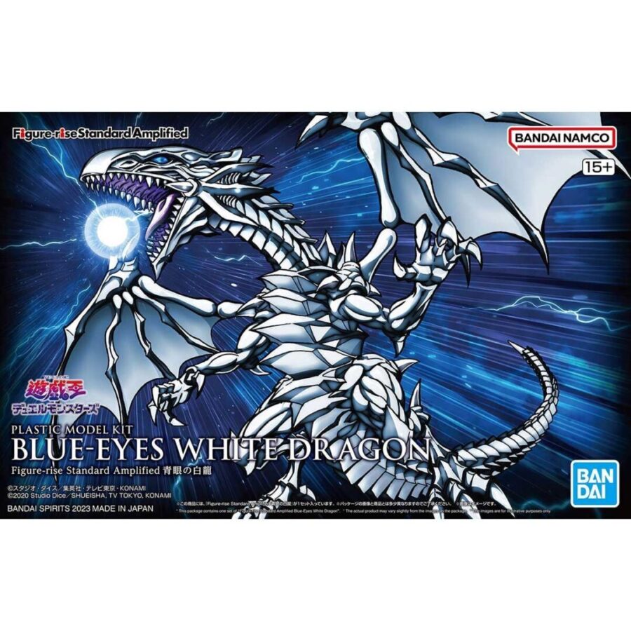 Bandai YU-GI-OH - Figure-Rise Standard Amp. Blue-Eyes White Dragon Model Kit (BANS65022)