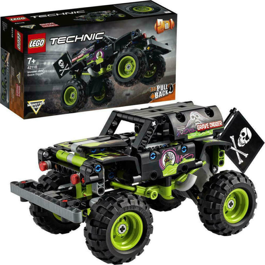 Lego Technic: Monster Jam Grave Digger για 7+ ετών (42118)