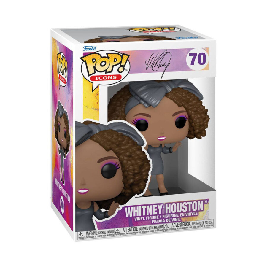 Funko Pop! POP ICONS - Whitney Houston #70 Figure