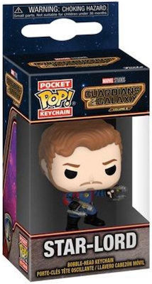 Funko Pocket Pop! Keychain Marvel: Guardians of the Galaxy - Star-Lord Figure