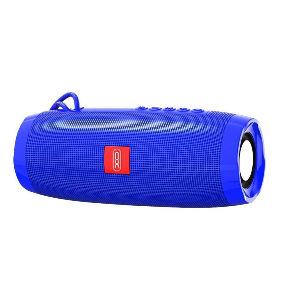 XO F27 Ηχείο Bluetooth, RGB LED/FM/TF/UDISK Μπλέ (XO-F27BL)