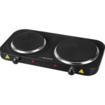 Esperanza EKH007K Black Countertop Sealed plate 2 zone(s)