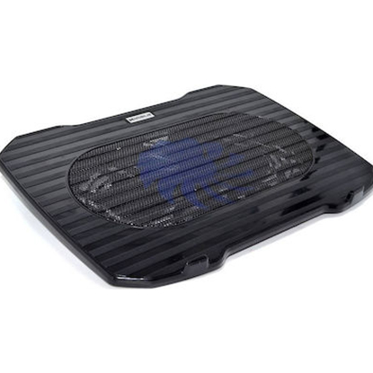 Laptop Cooler Mobilis K15 Μαύρο για Φορητούς Υπολογιστές έως 15.6"