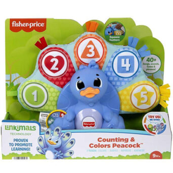 Fisher-Price Linkimals: Παγώνι, Το Χρωματιστούλι (Μιλάει Ελληνικά) (HNN84)