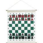 Kaissa Σκακιέρα Magnetic Vinyl Chess Demo Board (CHN008)