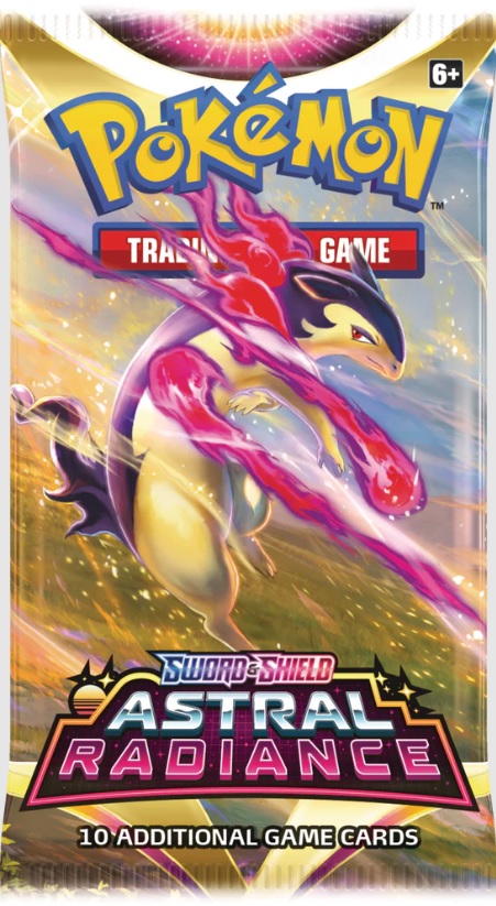Pokemon Sword & Shield 10 Astral Radiance Booster Pack 1 (POK850233)