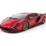1/24 PLUS LAMBORGHINI SIAN FKP37 RED (18/21099 RED)