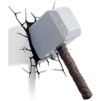 3DLIGHTFX Φωτιστικό MARVEL - 3D Deco Light - THOR HAMMER (49464)