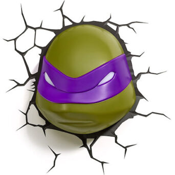 3DLIGHTFX Φωτιστικό 3D TMNT Donatello Face Light (30004)