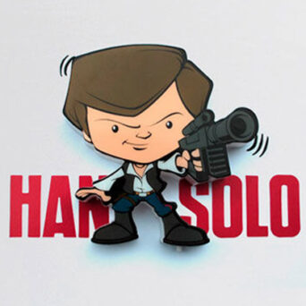 3DLIGHTFX Φωτιστικό Star Wars Mini Han Solo Light (5001412)