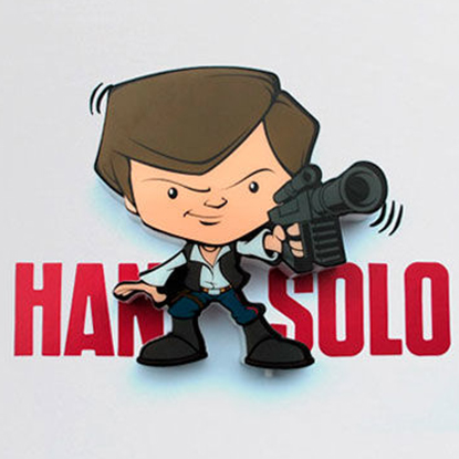 3DLIGHTFX Φωτιστικό Star Wars Mini Han Solo Light (5001412)