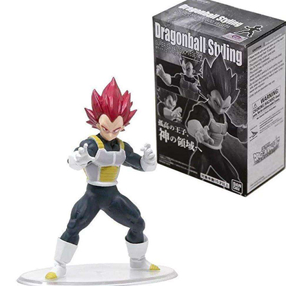 Bandai Φιγούρα Shokugan Styling Super Saiyan God Vegeta Dragon Ball Super (BAN33978)