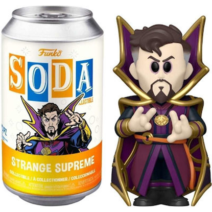 Funko Vinyl Soda Marvel: What If...? - Strange Supreme Figure