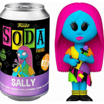 Funko Vinyl Soda Nightmare Before Christmas - Sally (Black Light) Figure (FK64117)
