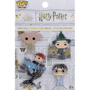 Funko Σετ Κονκάρδες HARRY POTTER - Funko 4pk Pin Set - Anniversary Chamber of Secrets (FUNHPPN1107)
