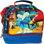 GIM Τσαντάκι Φαγητού Ισοθερμικό Smurfs 21x20x15cm