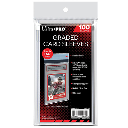 Graded Card Sleeves Resealable for PSA (REM15912) - AstronGameClub Graded Card Sleeves Resealable for PSA (REM15912) - AstronGameClub