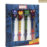 Cerda Marvel Avengers - Σετ Στυλό Με Ήρωες 4τμχ Pen Pack (2700000340)