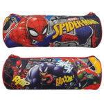 Cerda Spiderman Κασετίνα Βαρελάκι με 1 Θήκη Πολύχρωμη (1010E-1406)