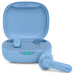 JBL Wave Flex, True Wireless Ear-Buds Headphones, IP54, Touch, (Blue)
