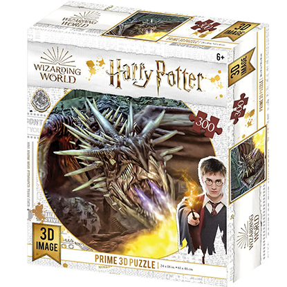 Prime 3D HARRY POTTER - Dragon - Lenticular Puzzle 3D 300P '46x31cm' (32580)