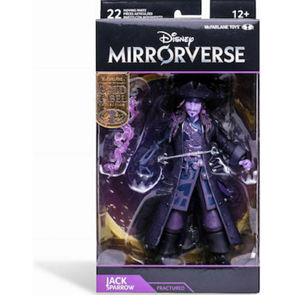 Mc Farlane Φιγούρα DISNEY MIRRORVERSE - Jack Sparrow "Fractured" - Figure gold label 18cm (MCF16056)