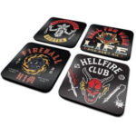 Pyramid Σετ Σουβέρ STRANGER THINGS 4 - Hellfire Club - Official Coaster Pack (CSP0033)