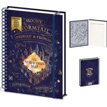 Pyramid Σημειωματάριο Harry Potter Marauders Map - Wiro Notebook A4 (SR74013)