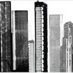 RoomMates Αυτοκόλλητο Τοίχου CITYSCAPE PEEL & STICK GIANT WALL DECAL (RMK1602GM)