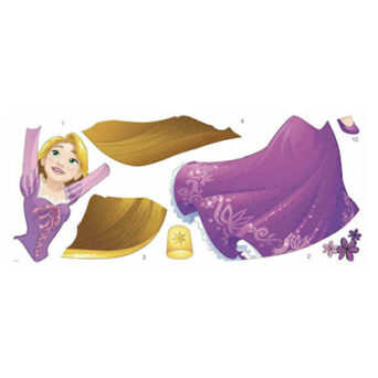RoomMates Αυτοκόλλητο Τοίχου Disney sparkling Rapunzel giant wall decals (RMK3208GM)