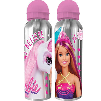 Justnote Παγούρι Μεταλλικό Barbie 500ml 21x6,5cm 500ml