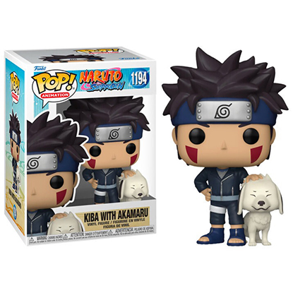 Funko Pop! Animation: Naruto - Kiba w/Akamaru #1194 Figure